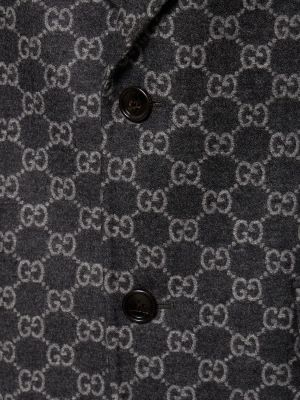 Giacca di lana Gucci grigio