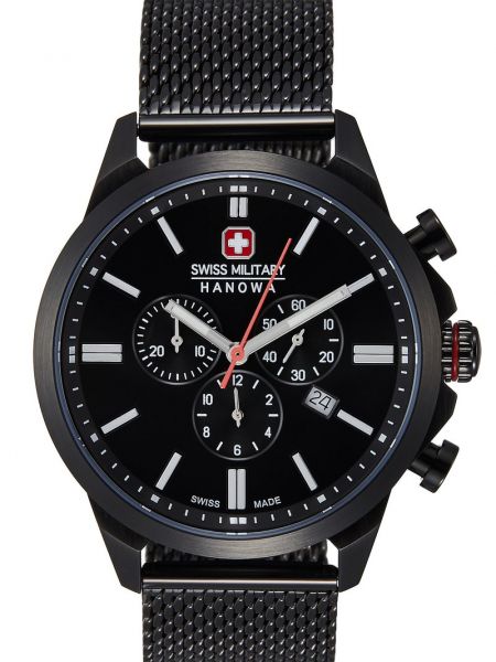 Zegarek Swiss Military Hanowa czarny