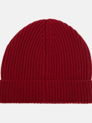 Кашмирена шапка Dolce&gabbana червено