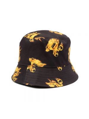 Czarna czapka z nadrukiem Palm Angels