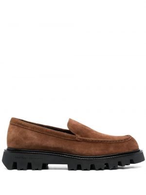 Loafers med slip-on Fratelli Rossetti brun