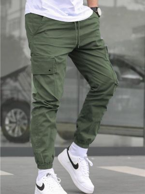 Панталони jogger Madmext зелено