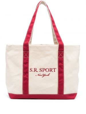 Shopper handtasche mit stickerei Sporty & Rich