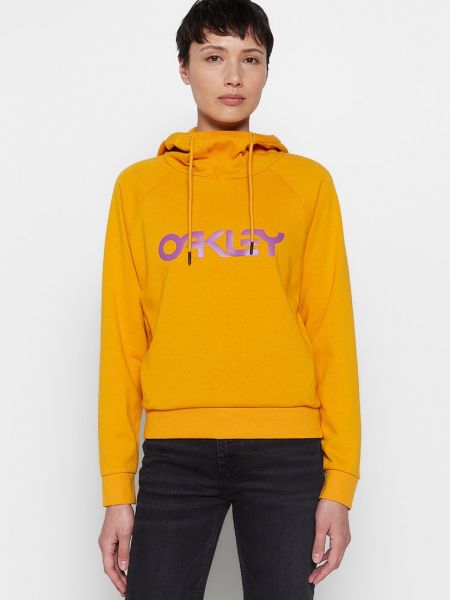 Bluza z kapturem Oakley żółta