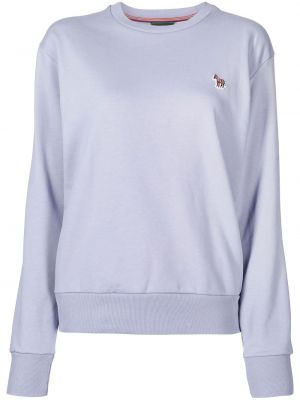 Sebra-trykk bomull sweatshirt Ps Paul Smith