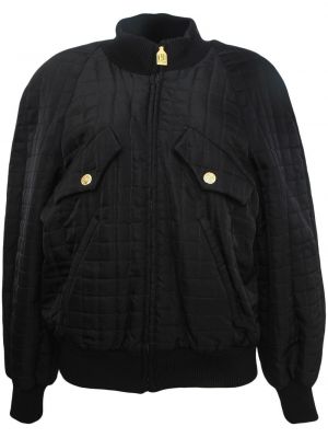 Giacca bomber trapuntata Chanel Pre-owned nero