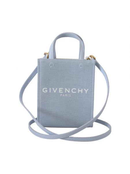 Niebieska torba na ramię bawełniana Givenchy