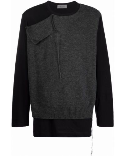 Jersey de punto de tela jersey Yohji Yamamoto gris
