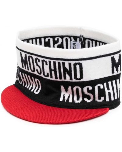 Ull cap Moschino svart