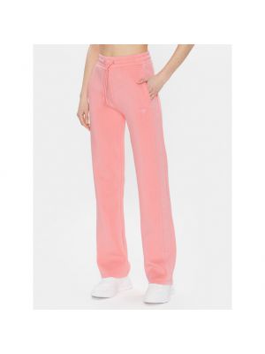 Pantaloni sport Guess roz
