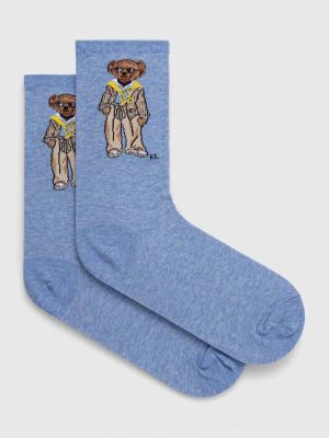 Modré ponožky Polo Ralph Lauren