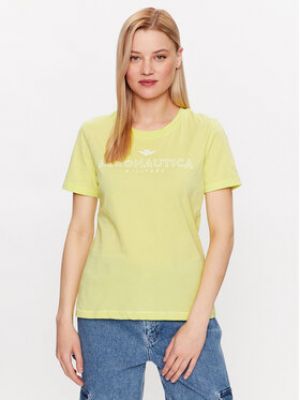 T-shirt Aeronautica Militare jaune