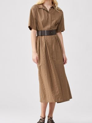 Платье Fabiana Filippi коричневое