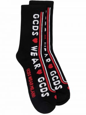 Socken mit stickerei Gcds schwarz