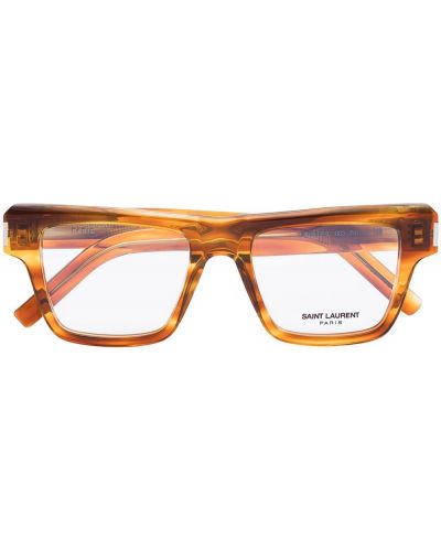 Briller Saint Laurent Eyewear brun