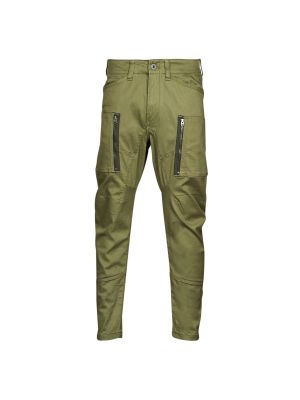 Cargo kalhoty na zip skinny fit s hvězdami G-star Raw khaki