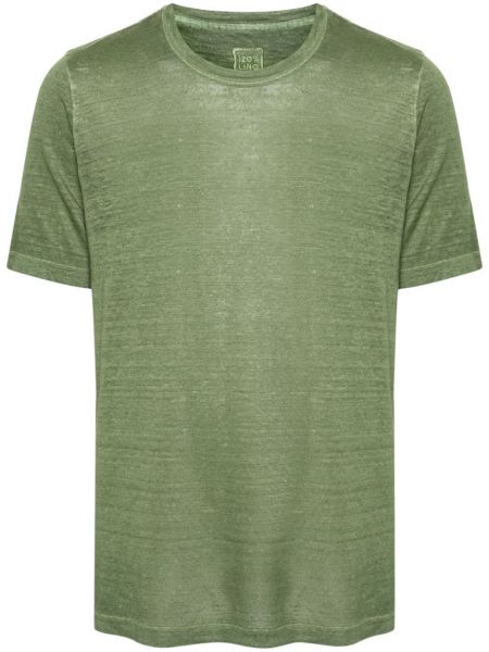 Lněné tričko 120% Lino zelené