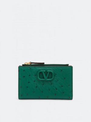 Зеленый кошелек Valentino Garavani