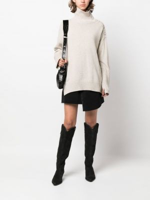 Pull à col montant Zadig&voltaire beige