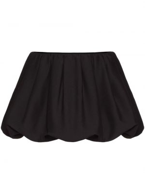 Μεταξωτή φούστα mini από κρεπ Valentino Garavani μαύρο