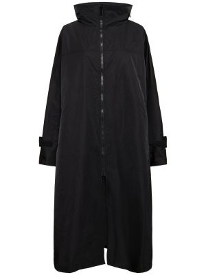 Paltas su gobtuvu Yohji Yamamoto juoda