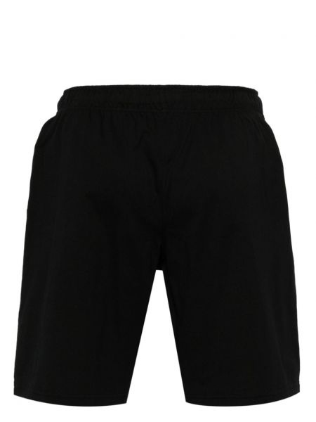 Shorts aus baumwoll Emporio Armani schwarz