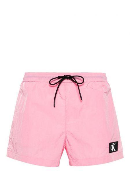 Kratke hlače Calvin Klein roza