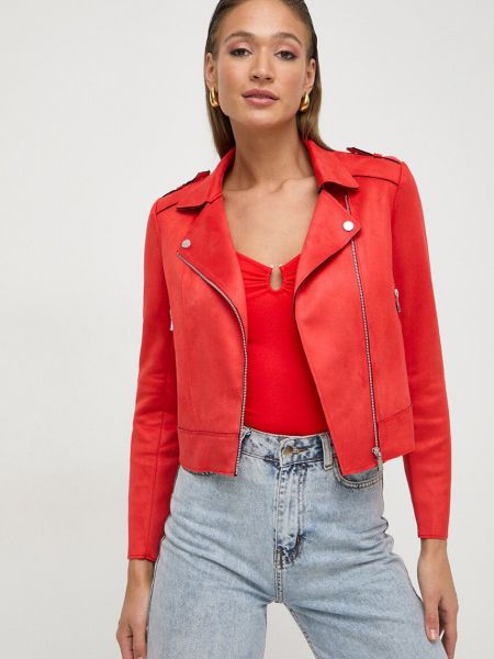 Красная демисезонная куртка Morgan