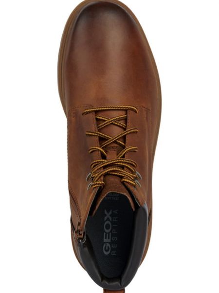 Кожаные ботинки Geox коричневые
