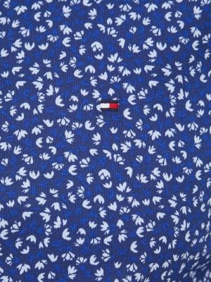Pamučna košulja slim fit Tommy Hilfiger plava
