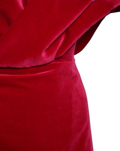 Asymetrické sametové mini šaty Tom Ford