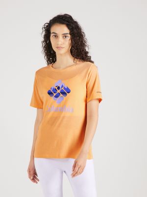 Športové tričko Columbia oranžová