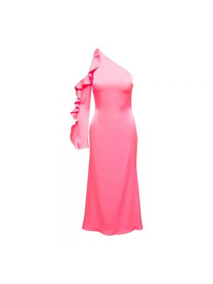 Sukienka koktajlowa David Koma różowa