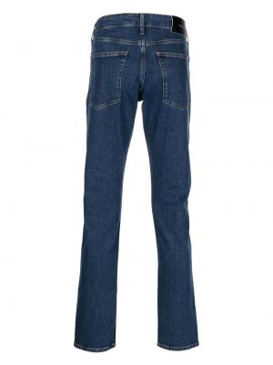 Skinny fit džinsai slim fit Calvin Klein mėlyna