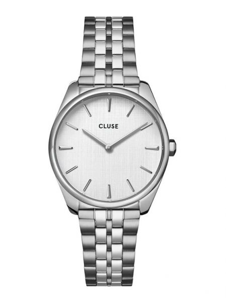 Laikrodžiai Cluse sidabrinė