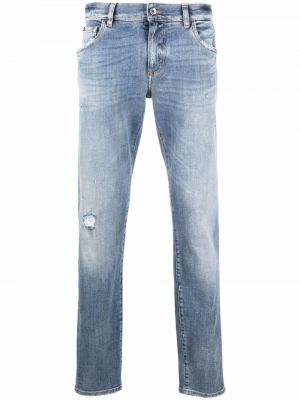 Slank nødlidende skinny jeans Dolce & Gabbana blå