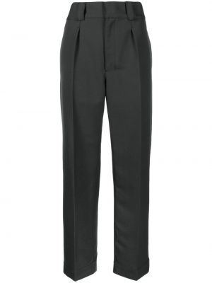 Rovné kalhoty Lemaire šedé