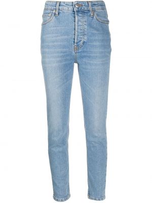 Skinny jeans Nanushka blau
