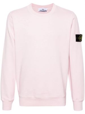 Sweatshirt aus baumwoll Stone Island pink