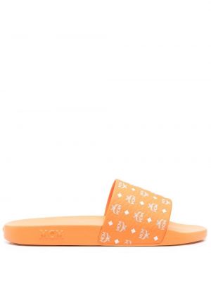 Trykt flip-flops Mcm oransje