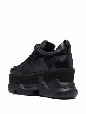 Sneakersy na platformie Swear czarne