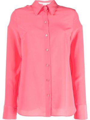 Silke skjorte Stella Mccartney rosa