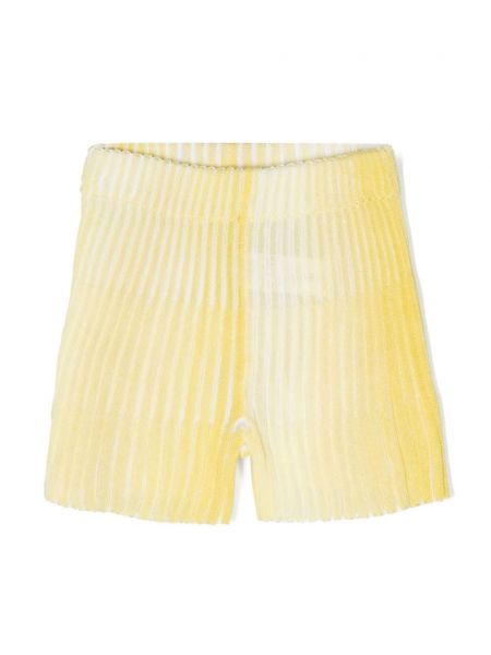 Shortsit tytöille Missoni Kids keltainen