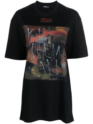 T-shirt Raf Simons svart