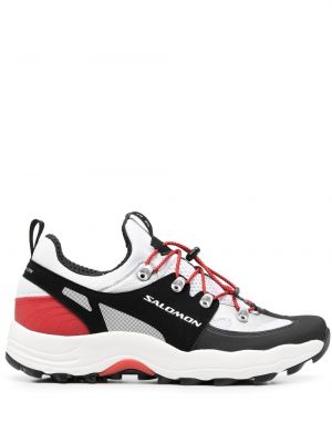 Trykt sneakers Salomon hvit