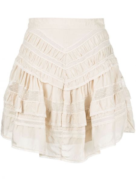 Ruffle mini skjørt Isabel Marant