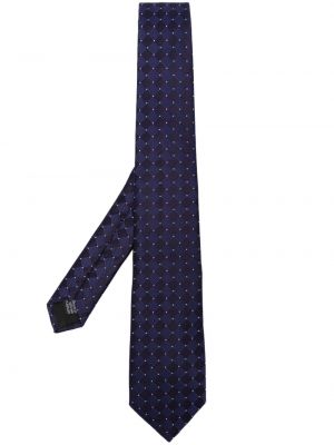 Cravată de mătase cu buline Lanvin