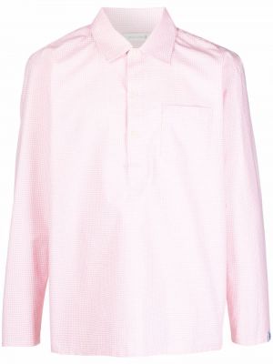 Kockovaná košeľa Mackintosh ružová