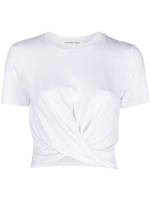 T-shirt Calvin Klein Jeans bianco