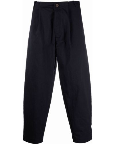 Pantalones ajustados con bolsillos Société Anonyme azul